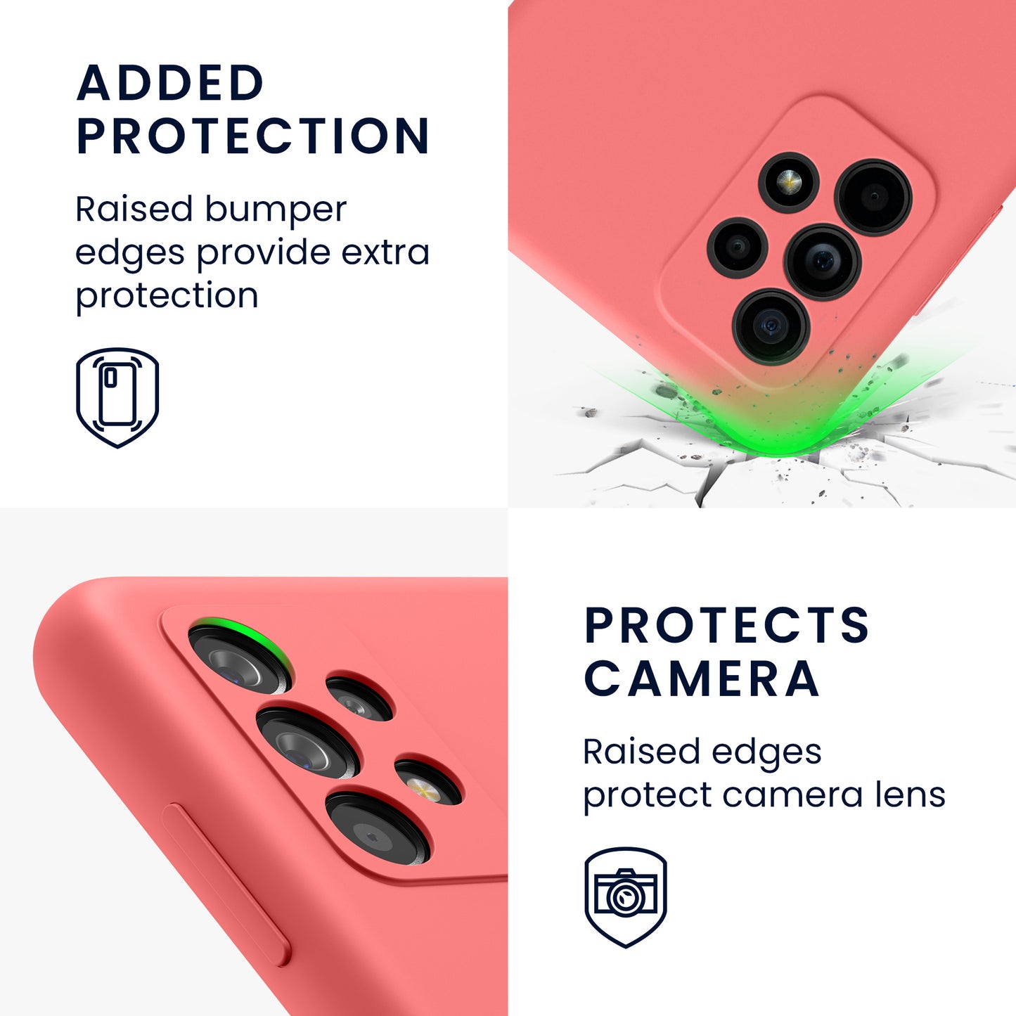 Silikon Handyhülle für Samsung Galaxy A52 / A52 5G / A52s 5G