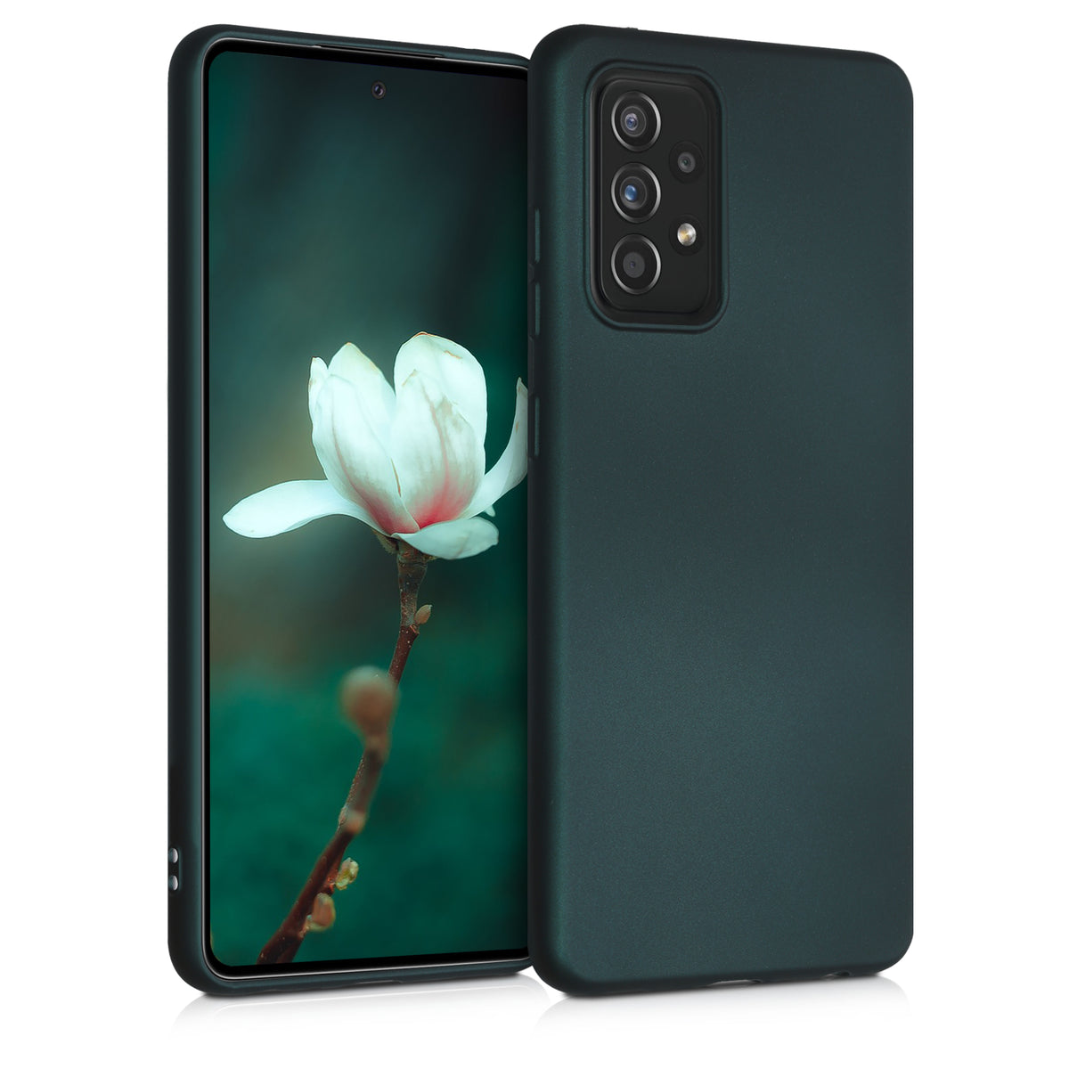 kwmobile Handyhülle für Samsung Galaxy A52 / A52 5G / A52s 5G Hülle - Silikon Case - Schutzhülle Cover