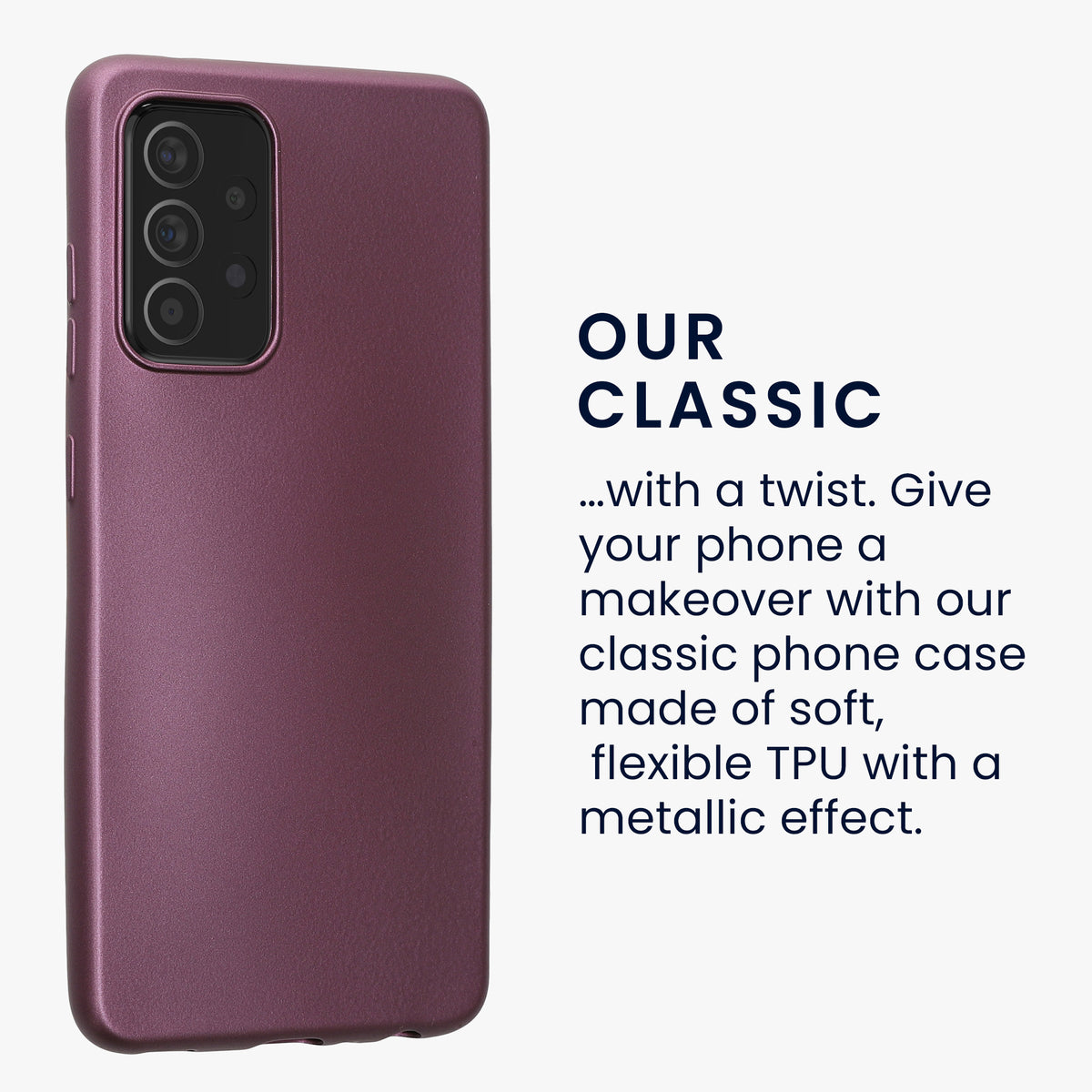 kwmobile Handyhülle für Samsung Galaxy A52 / A52 5G / A52s 5G Hülle - Silikon Case - Schutzhülle Cover