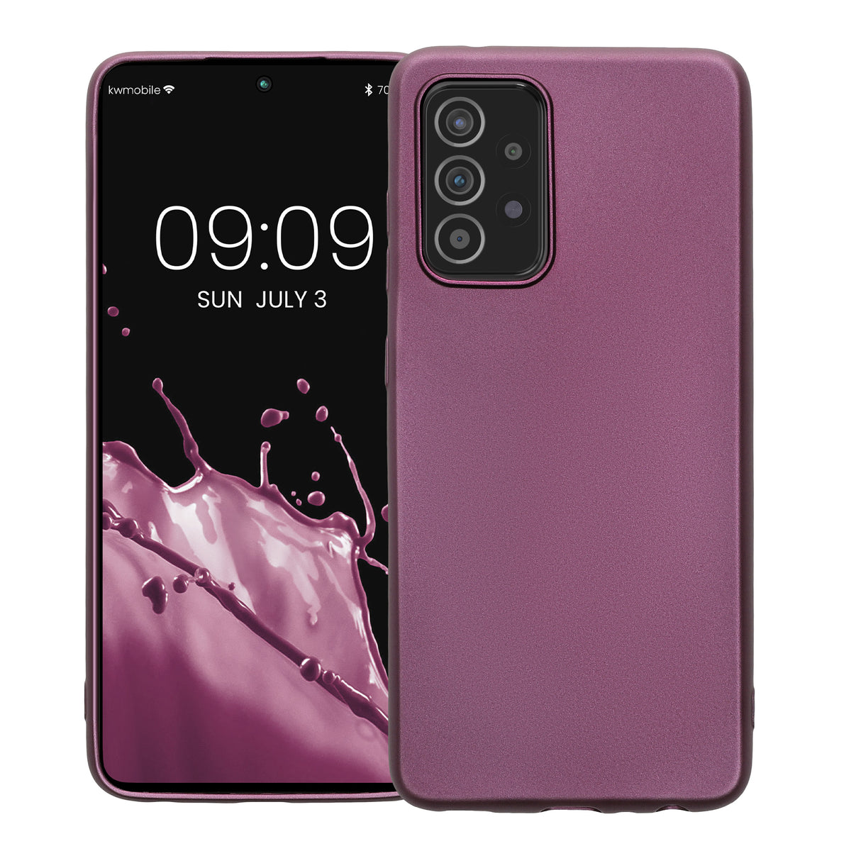 kwmobile Handyhülle für Samsung Galaxy A52 / A52 5G / A52s 5G Hülle - Silikon Case - Schutzhülle Cover