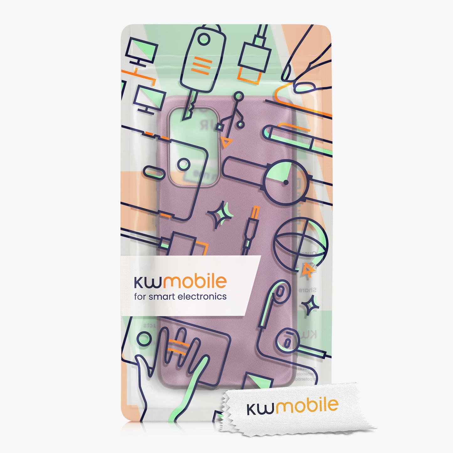 kwmobile Handyhülle für Samsung Galaxy A52 / A52 5G / A52s 5G Hülle - Silikon Case - Schutzhülle Cover