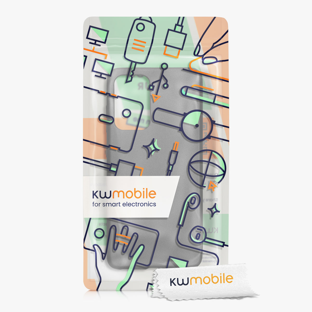 kwmobile Handyhülle für Samsung Galaxy A52 / A52 5G / A52s 5G Hülle - Silikon Case - Schutzhülle Cover