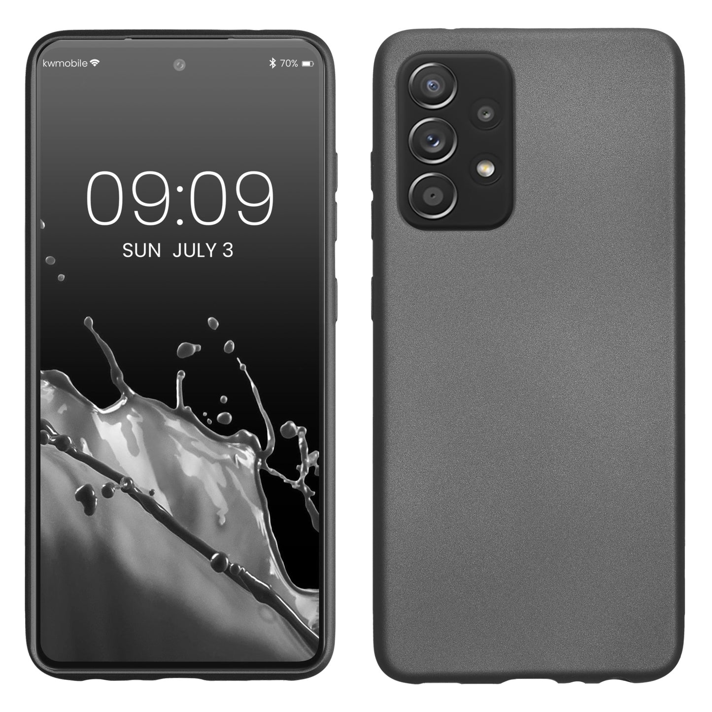 kwmobile Handyhülle für Samsung Galaxy A52 / A52 5G / A52s 5G Hülle - Silikon Case - Schutzhülle Cover