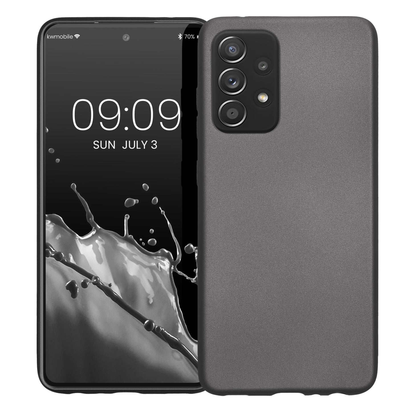 kwmobile Handyhülle für Samsung Galaxy A52 / A52 5G / A52s 5G Hülle - Silikon Case - Schutzhülle Cover