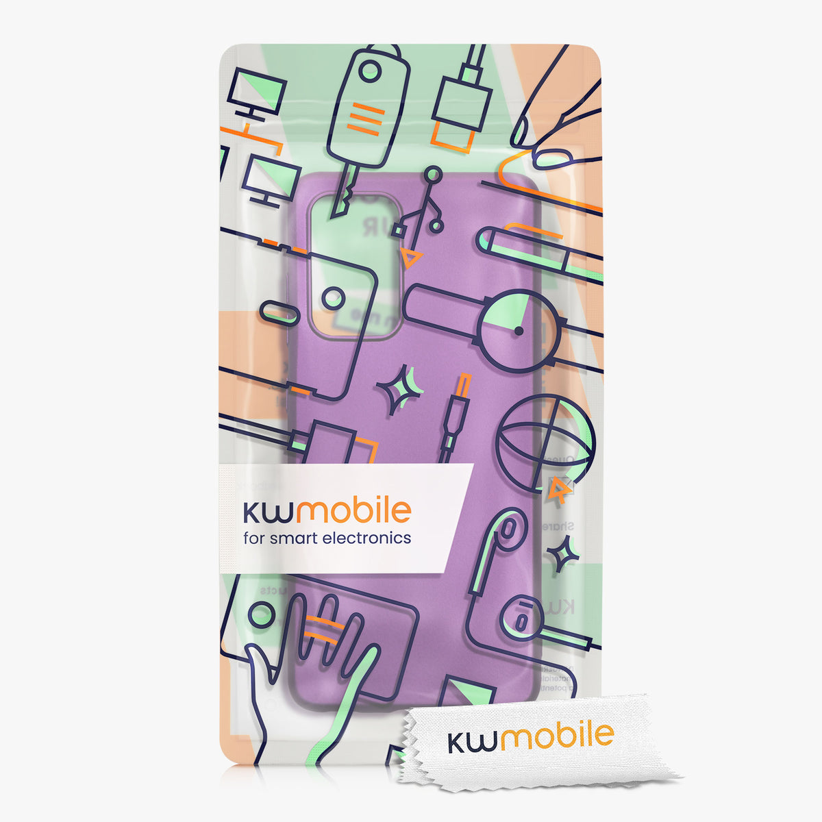 kwmobile Handyhülle für Samsung Galaxy A52 / A52 5G / A52s 5G Hülle - Silikon Case - Schutzhülle Cover