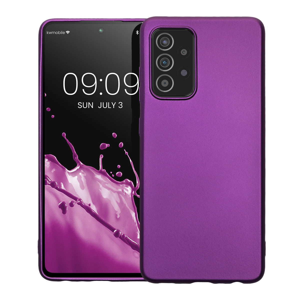 kwmobile Handyhülle für Samsung Galaxy A52 / A52 5G / A52s 5G Hülle - Silikon Case - Schutzhülle Cover