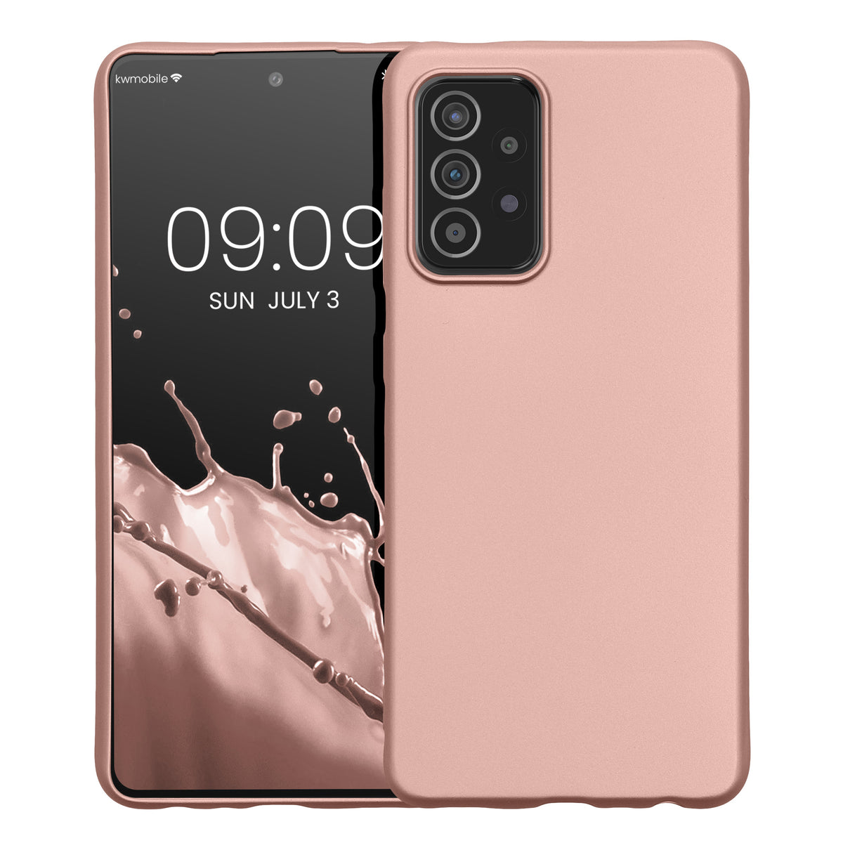 kwmobile Handyhülle für Samsung Galaxy A52 / A52 5G / A52s 5G Hülle - Silikon Case - Schutzhülle Cover