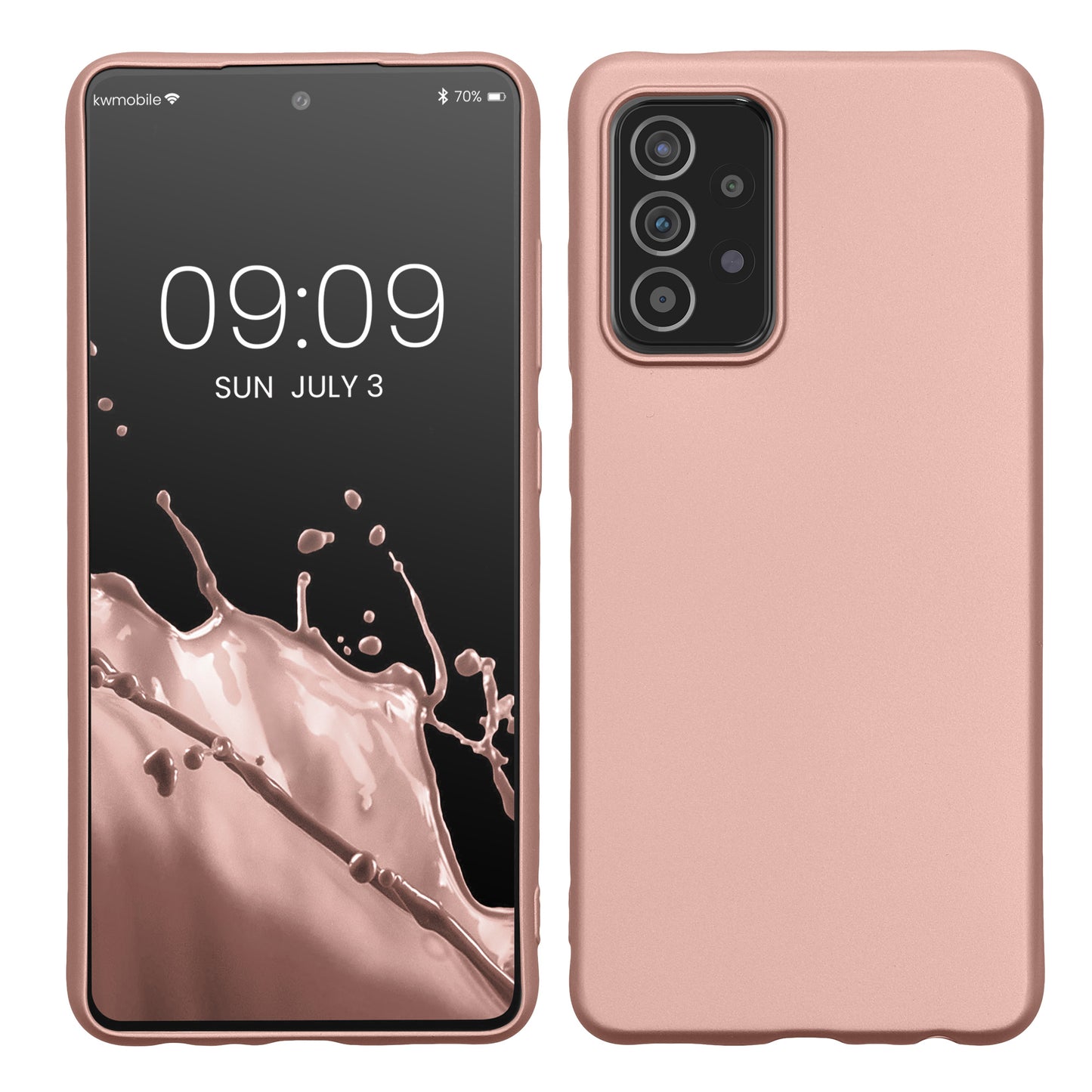 kwmobile Handyhülle für Samsung Galaxy A52 / A52 5G / A52s 5G Hülle - Silikon Case - Schutzhülle Cover