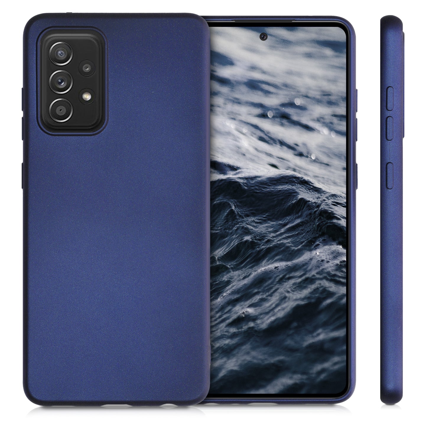 kwmobile Handyhülle für Samsung Galaxy A52 / A52 5G / A52s 5G Hülle - Silikon Case - Schutzhülle Cover