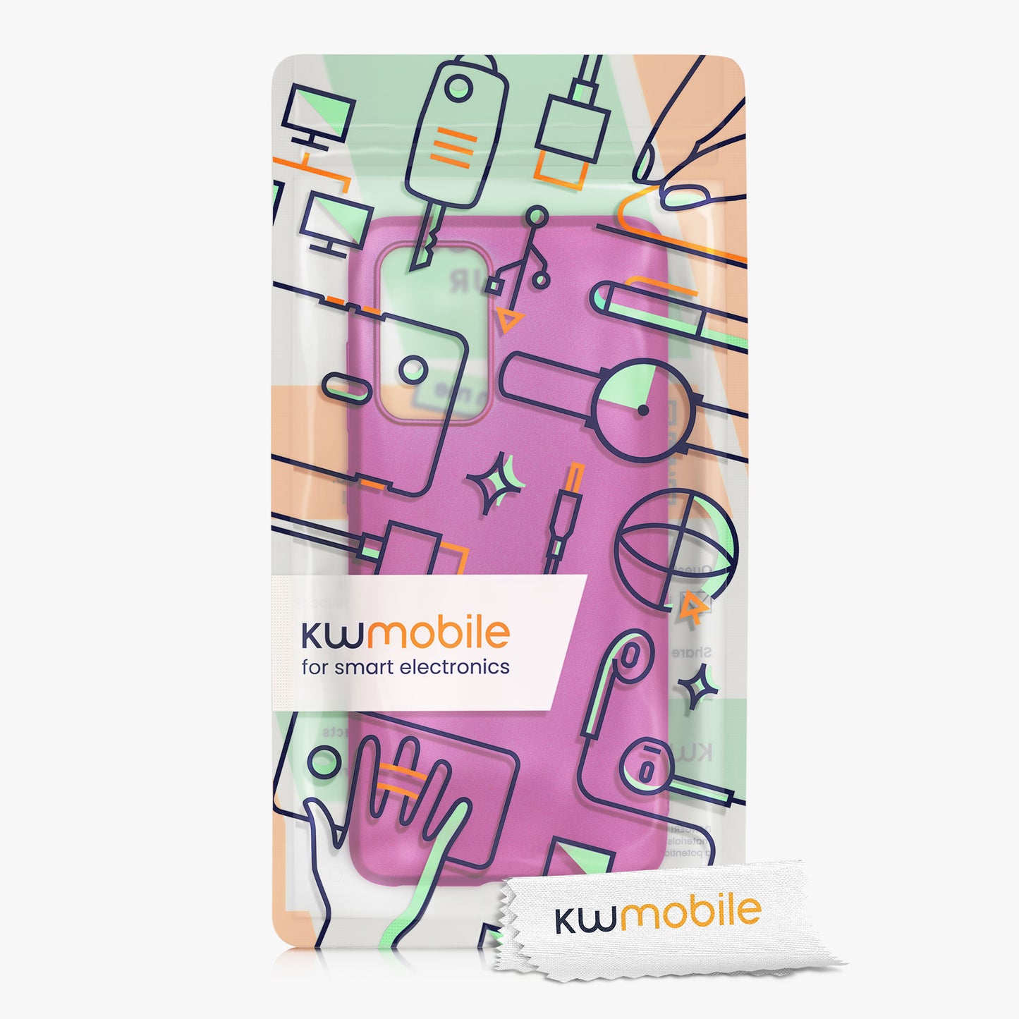 kwmobile Handyhülle für Samsung Galaxy A52 / A52 5G / A52s 5G Hülle - Silikon Case - Schutzhülle Cover