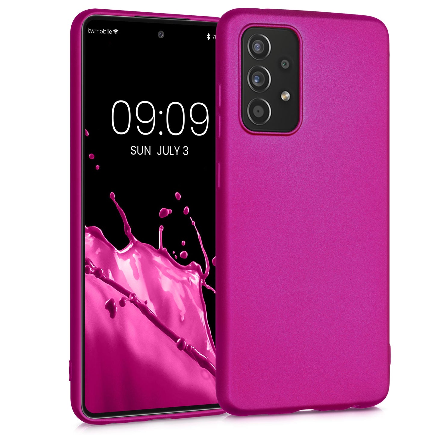 kwmobile Handyhülle für Samsung Galaxy A52 / A52 5G / A52s 5G Hülle - Silikon Case - Schutzhülle Cover