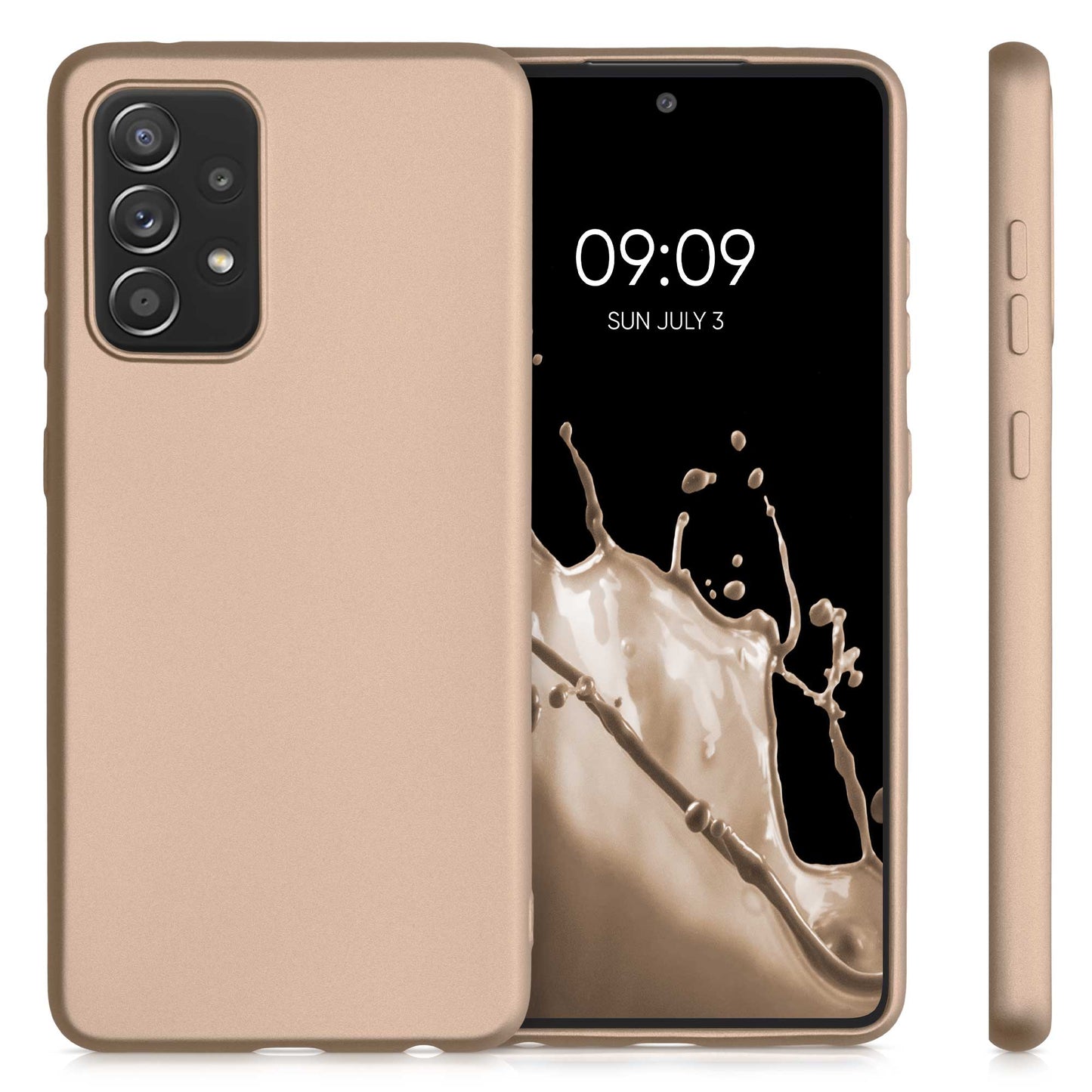kwmobile Handyhülle für Samsung Galaxy A52 / A52 5G / A52s 5G Hülle - Silikon Case - Schutzhülle Cover