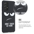 Silikon Handyhülle für Samsung Galaxy A52 / A52 5G / A52s 5G Don't Touch My Phone
