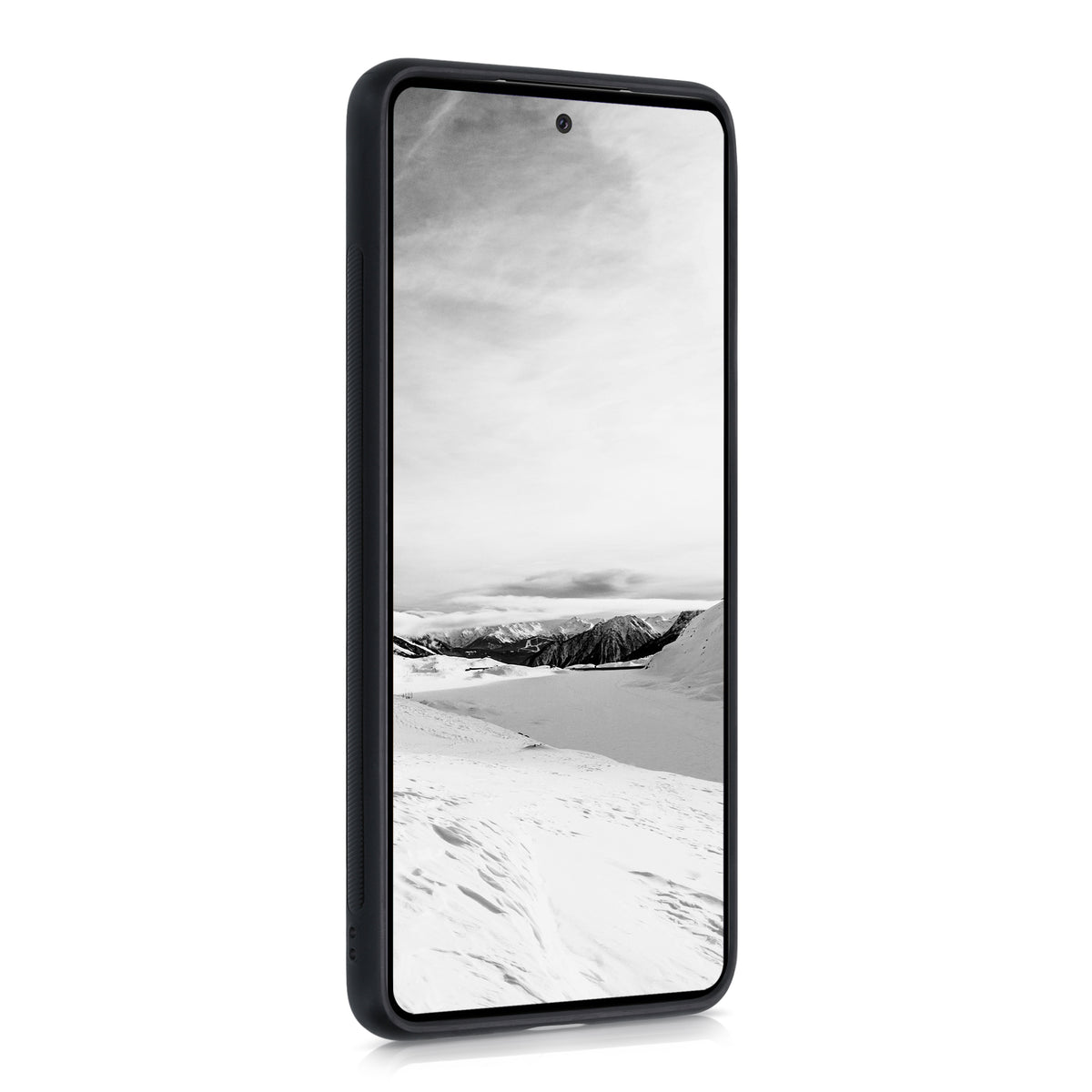 Hardcase mit TPU Bumper für Samsung Galaxy A52 / A52 5G / A52s 5G stoßfest Holz Mandala