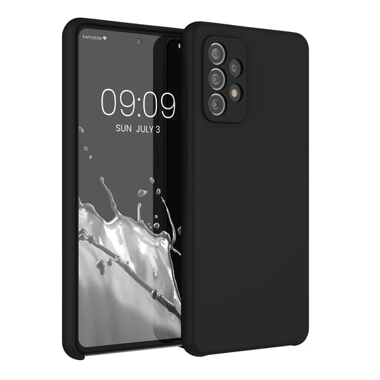 kwmobile Handyhülle für Samsung Galaxy A72 Hülle - Case Silikon - Kabelloses Laden - Schutzhülle Cover
