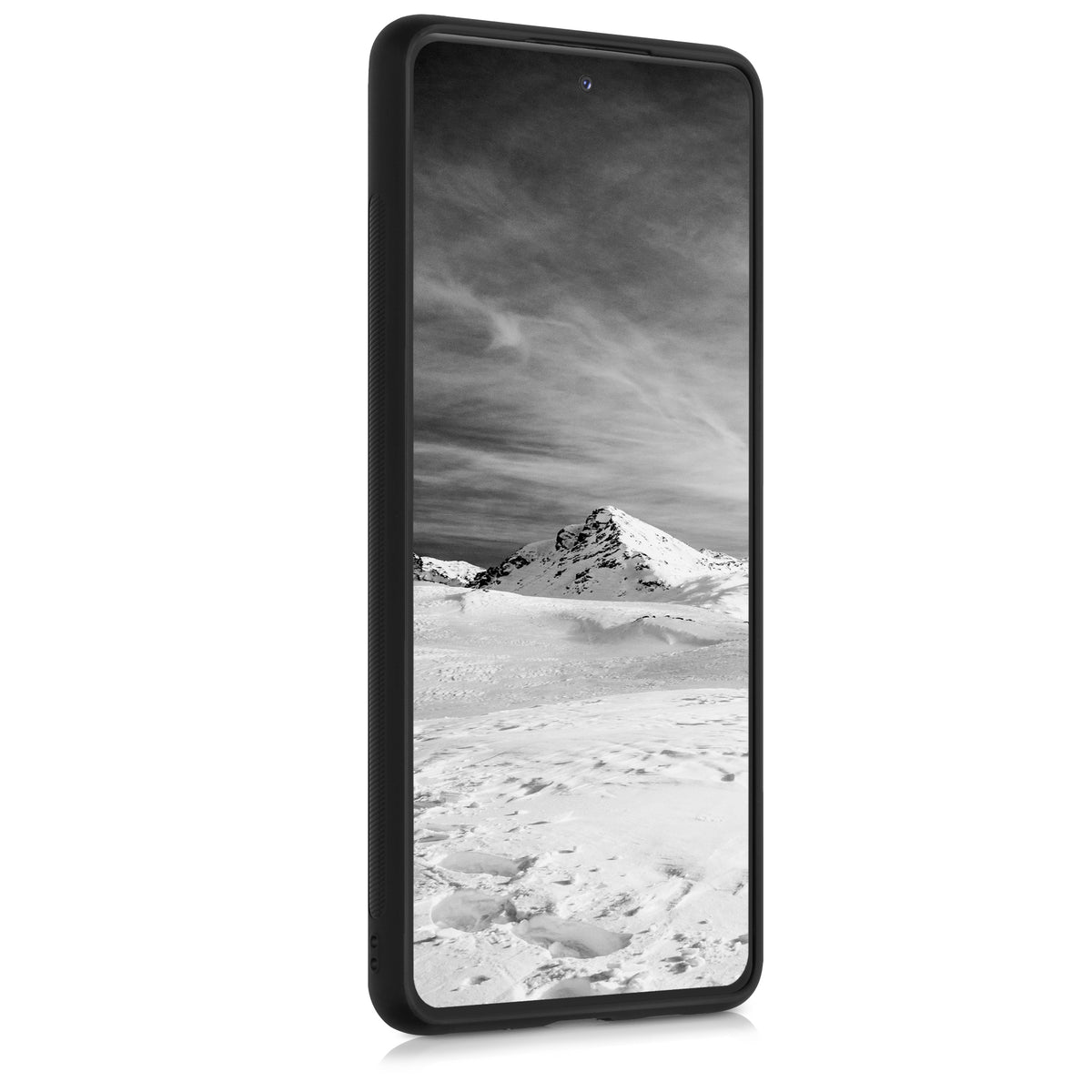 Samsung Galaxy S20 FE stoßfestes Hardcase mit TPU Bumper Holz Mandala