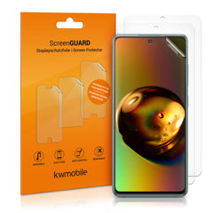kwmobile 3x Displayschutzfolie kompatibel mit Samsung Galaxy S20 FE Folie - klare Schutzfolien Set in transparent Transparent  