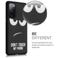 Samsung Galaxy S20 FE Silikon Handyhülle Don't Touch My Phone