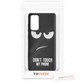 Samsung Galaxy S20 FE Silikon Handyhülle Don't Touch My Phone
