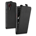 kwmobile Schutzhülle kompatibel mit Samsung Galaxy Xcover 5 - Hülle Handy - Flip Case Handyhülle - Schwarz - Hüllen