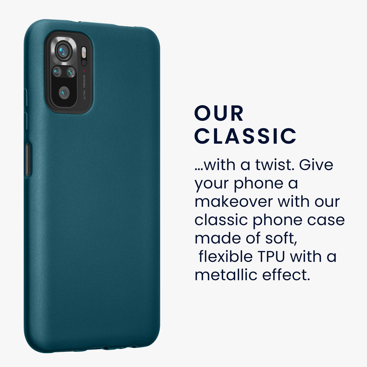 Xiaomi Redmi Note 10 / Note 10S metallische Handyhülle
