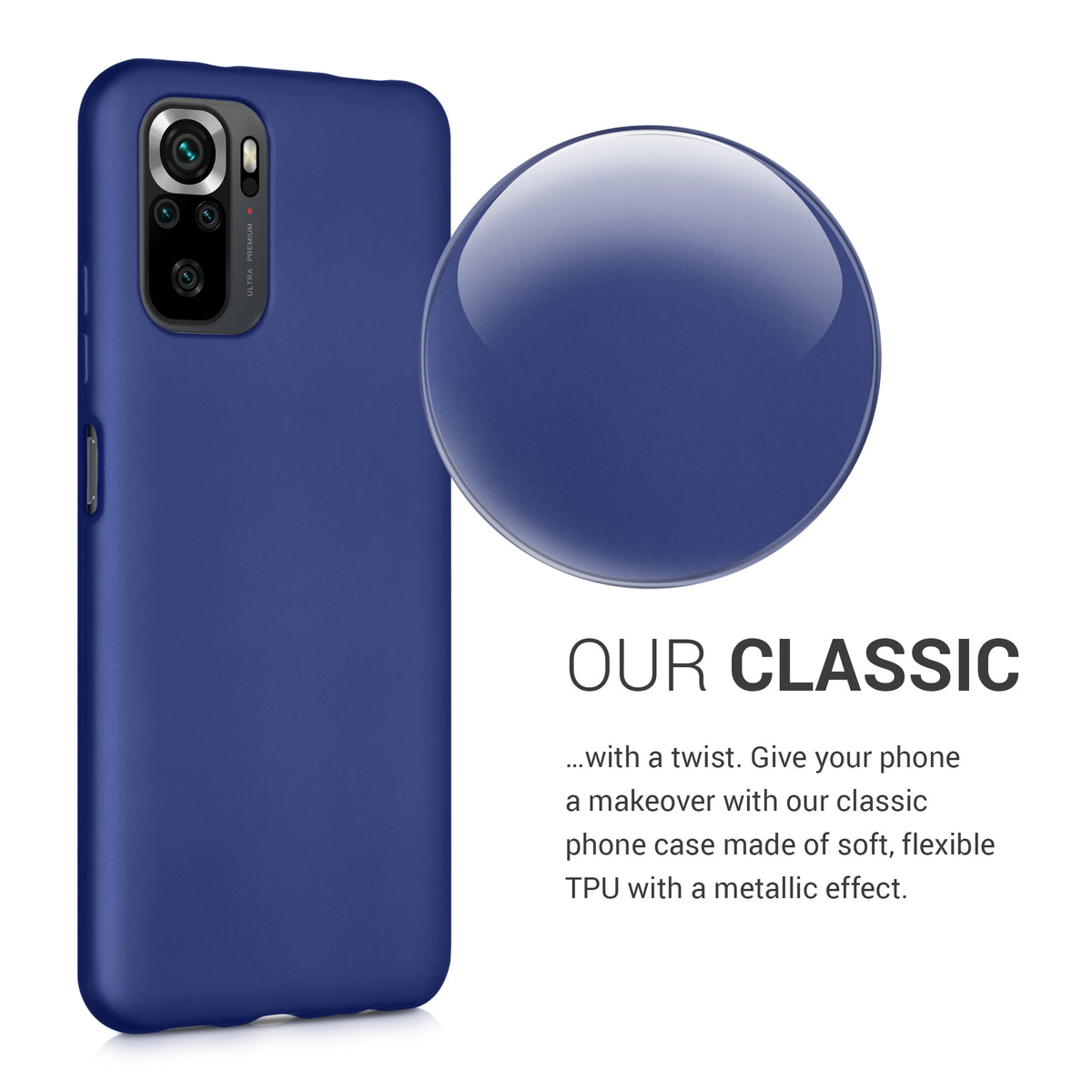 Xiaomi Redmi Note 10 / Note 10S metallische Handyhülle