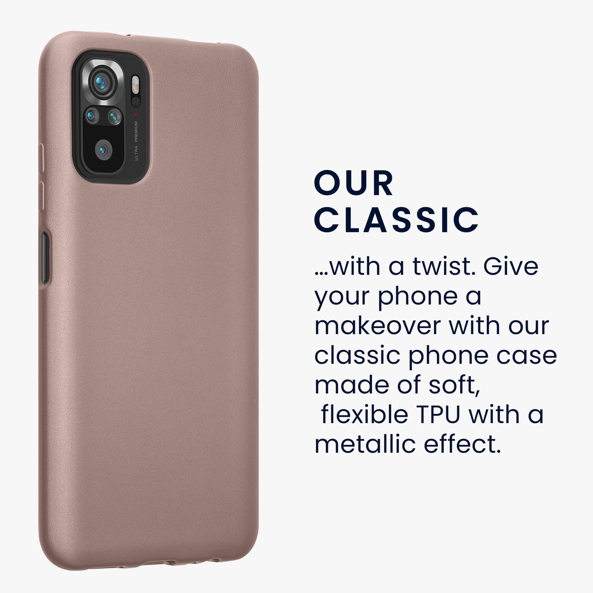 Xiaomi Redmi Note 10 / Note 10S metallische Handyhülle