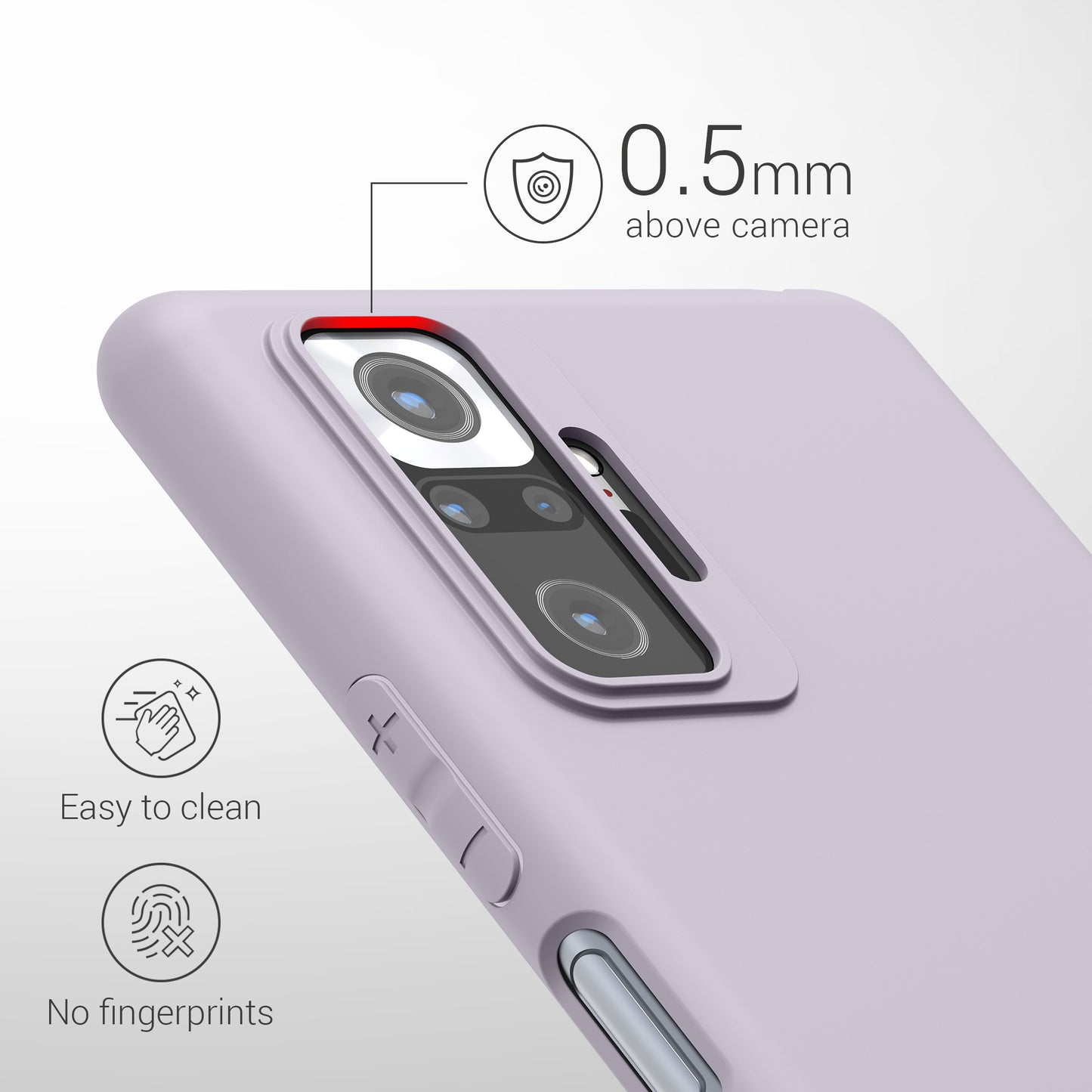Xiaomi Redmi Note 10 Pro Handyhülle Silikon Matt