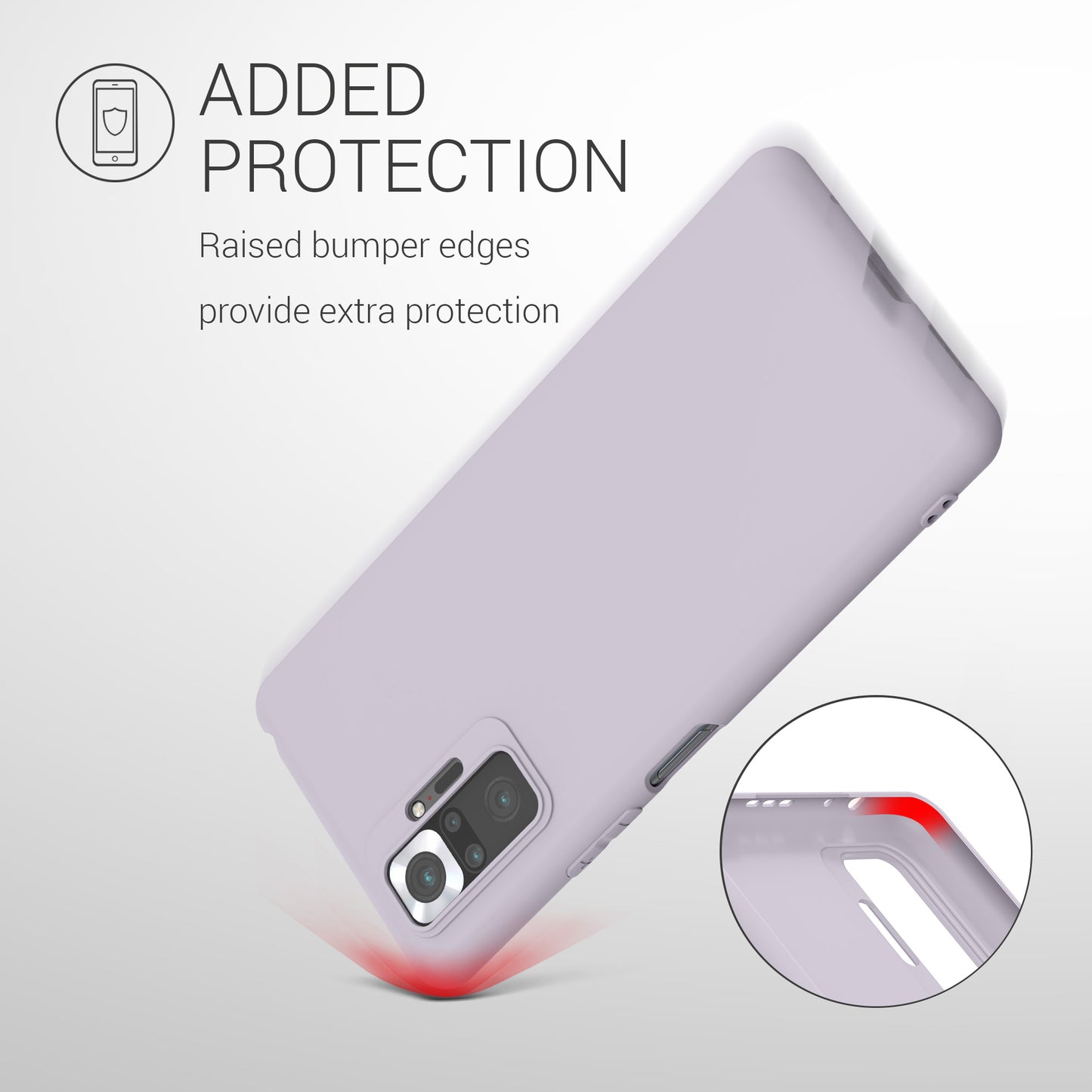 Xiaomi Redmi Note 10 Pro Handyhülle Silikon Matt