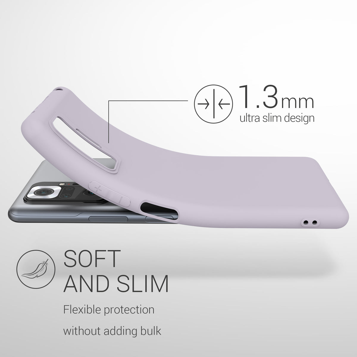 Xiaomi Redmi Note 10 Pro Handyhülle Silikon Matt
