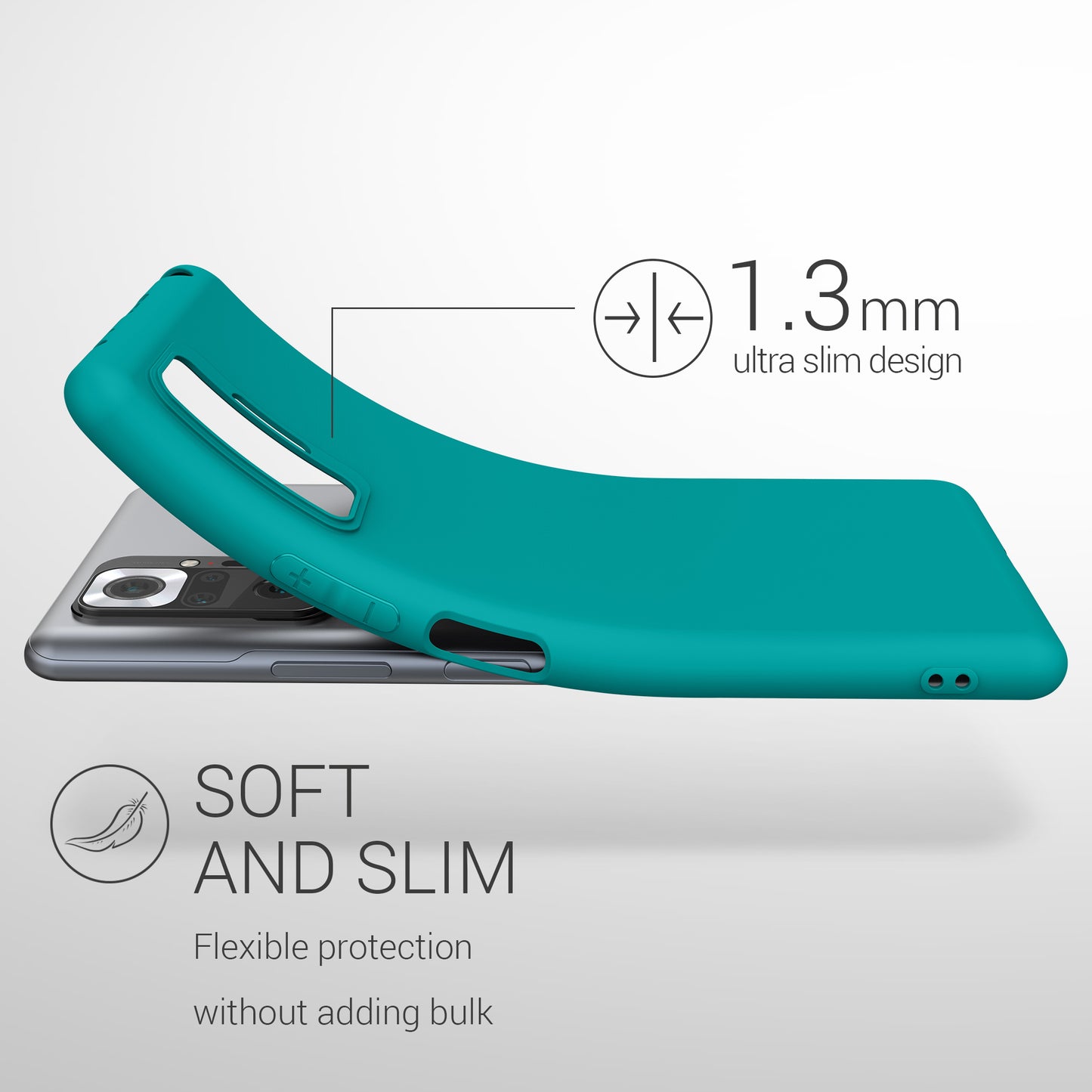 Xiaomi Redmi Note 10 Pro Handyhülle Silikon Matt