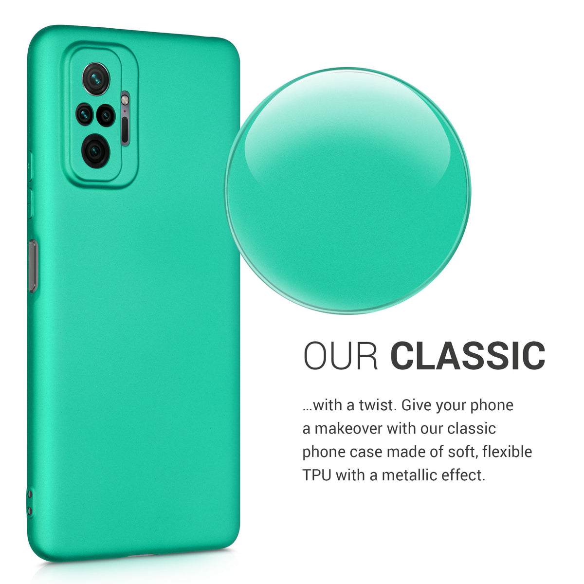 Xiaomi Redmi Note 10 Pro metallische Handyhülle