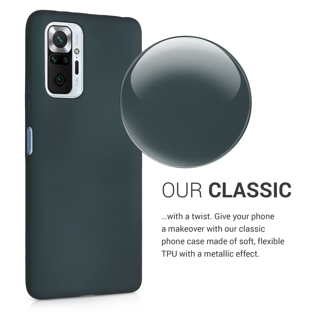 Xiaomi Redmi Note 10 Pro metallische Handyhülle