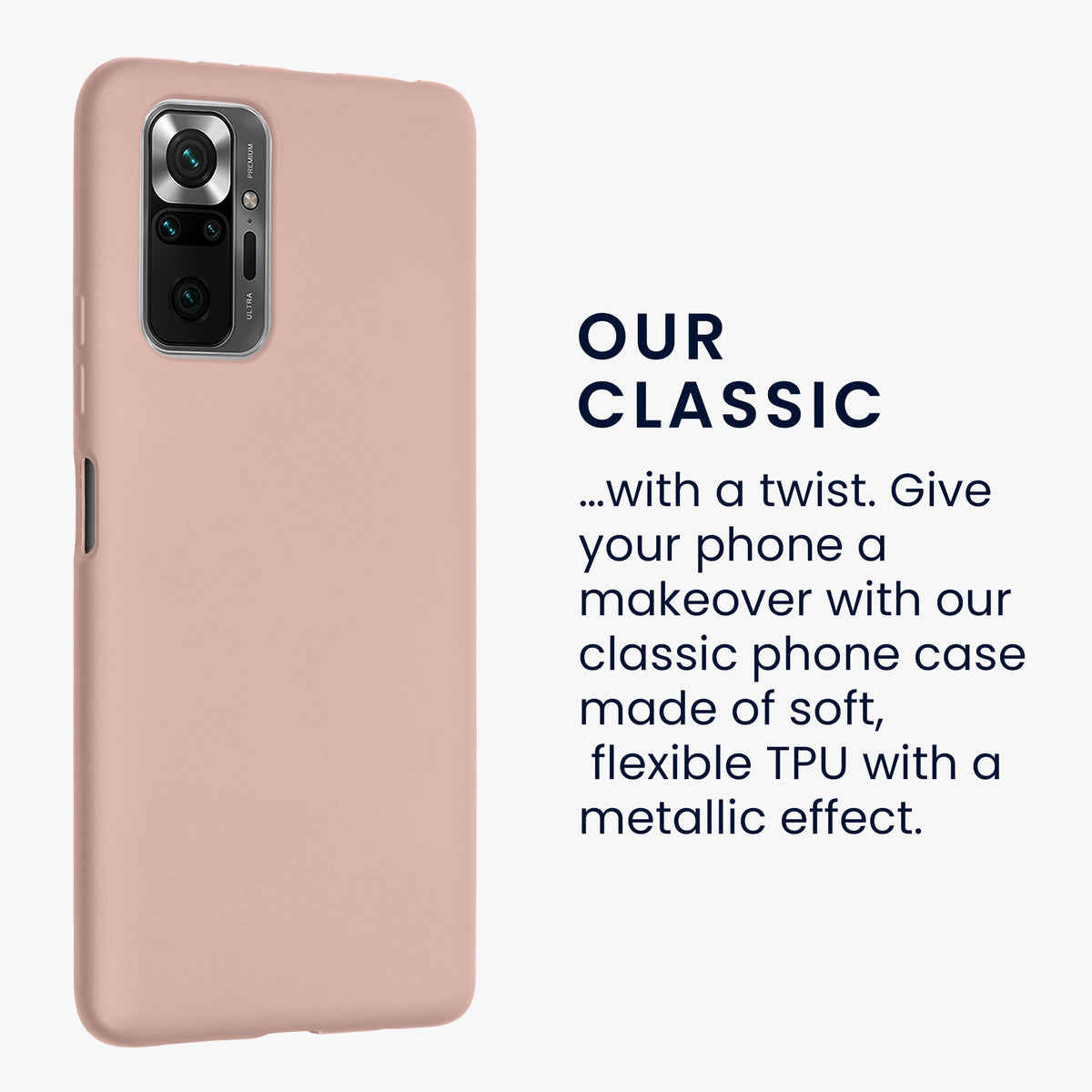 Xiaomi Redmi Note 10 Pro metallische Handyhülle