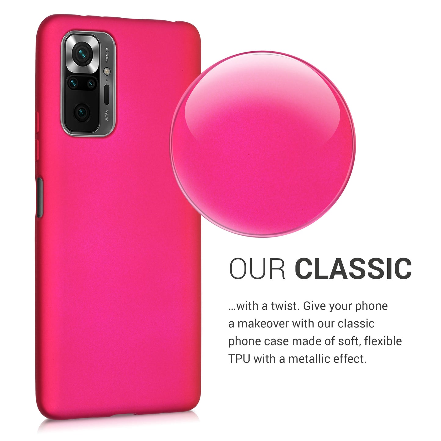 Xiaomi Redmi Note 10 Pro metallische Handyhülle