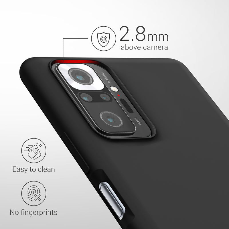 Xiaomi Redmi Note 10 Pro Silikon Handyhülle Matt