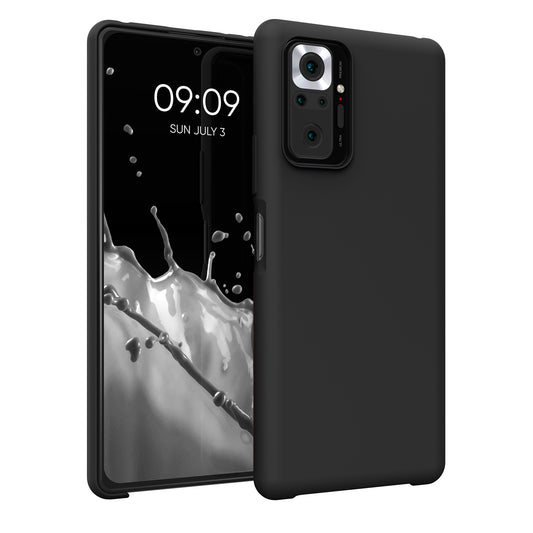 kwmobile Handyhülle für Xiaomi Redmi Note 10 Pro - Case Silikon - Kabelloses Laden - Schutzhülle Cover