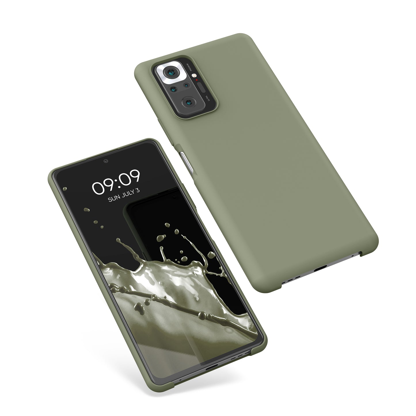 Xiaomi Redmi Note 10 Pro Silikon Handyhülle Matt