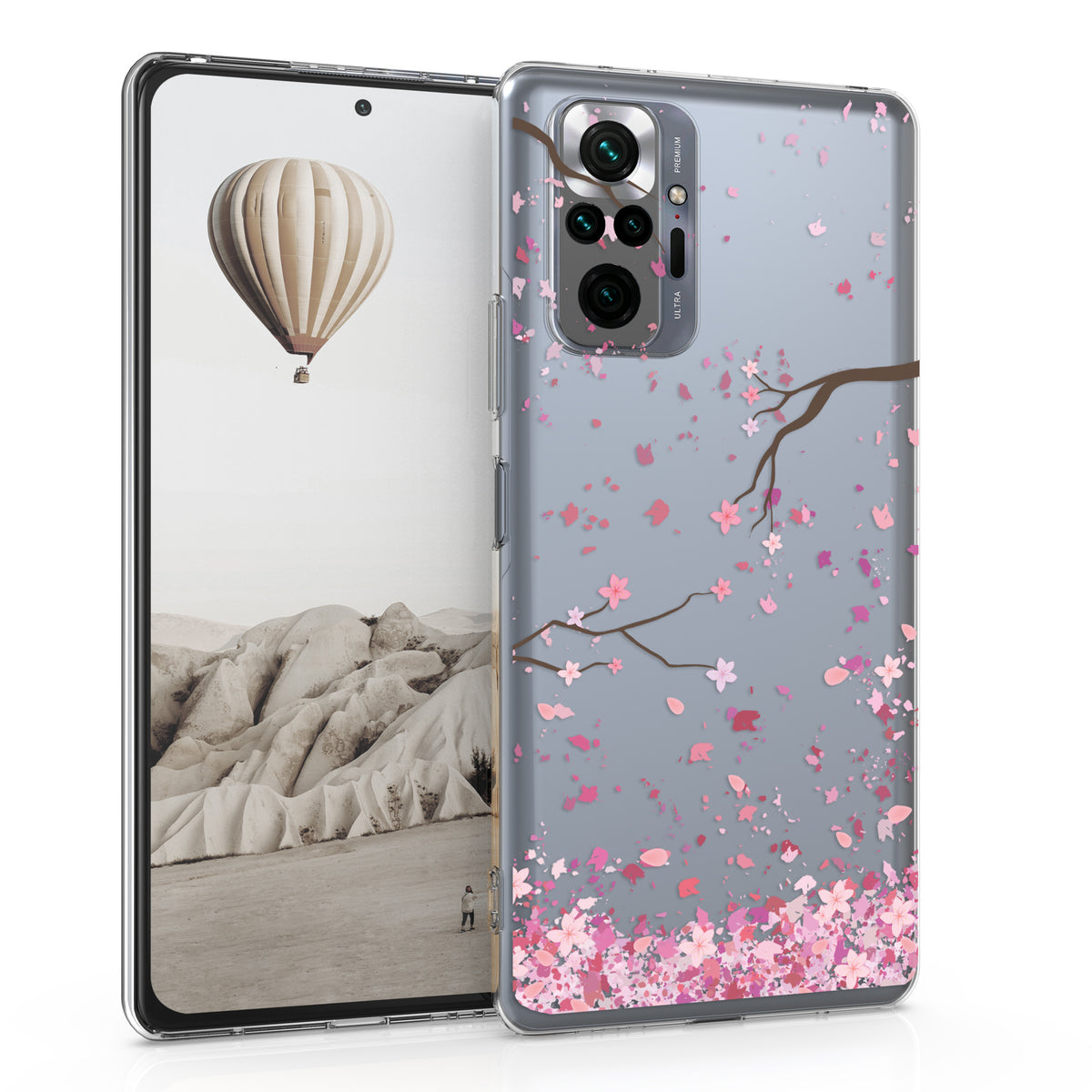 Redmi Note 10 Pro transparente Silikon Handyhülle