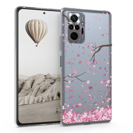 kwmobile Case kompatibel mit Xiaomi Redmi Note 10 Pro - Hülle Silikon transparent