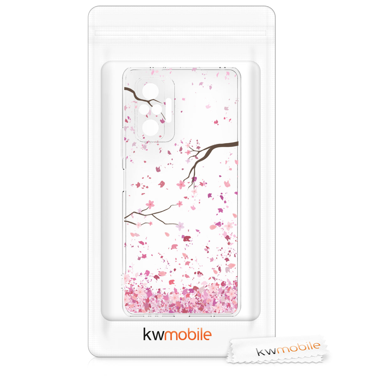 Redmi Note 10 Pro transparente Silikon Handyhülle