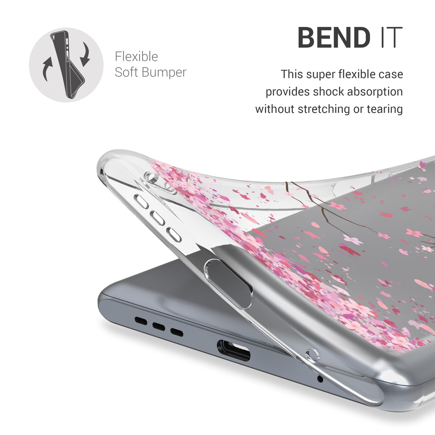 Redmi Note 10 Pro transparente Silikon Handyhülle