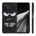 Xiaomi Redmi Note 10 Pro Silikon Handyhülle Don't Touch My Phone