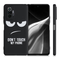 Xiaomi Redmi Note 10 Pro Silikon Handyhülle Don't Touch My Phone