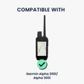 kwmobile Hülle für Garmin Alpha 200i / Alpha 300i Schutzhülle - Hülle für GPS Handgerät