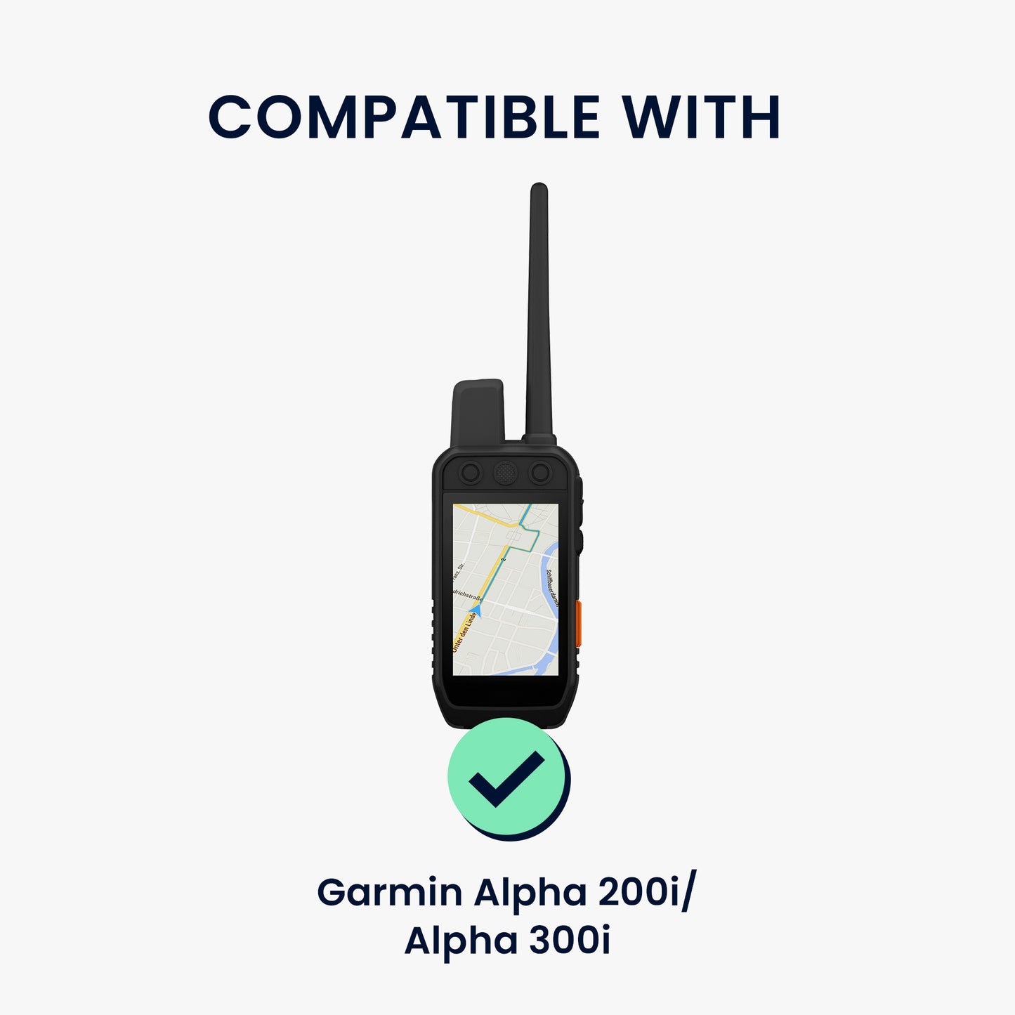 kwmobile Hülle für Garmin Alpha 200i / Alpha 300i Schutzhülle - Hülle für GPS Handgerät