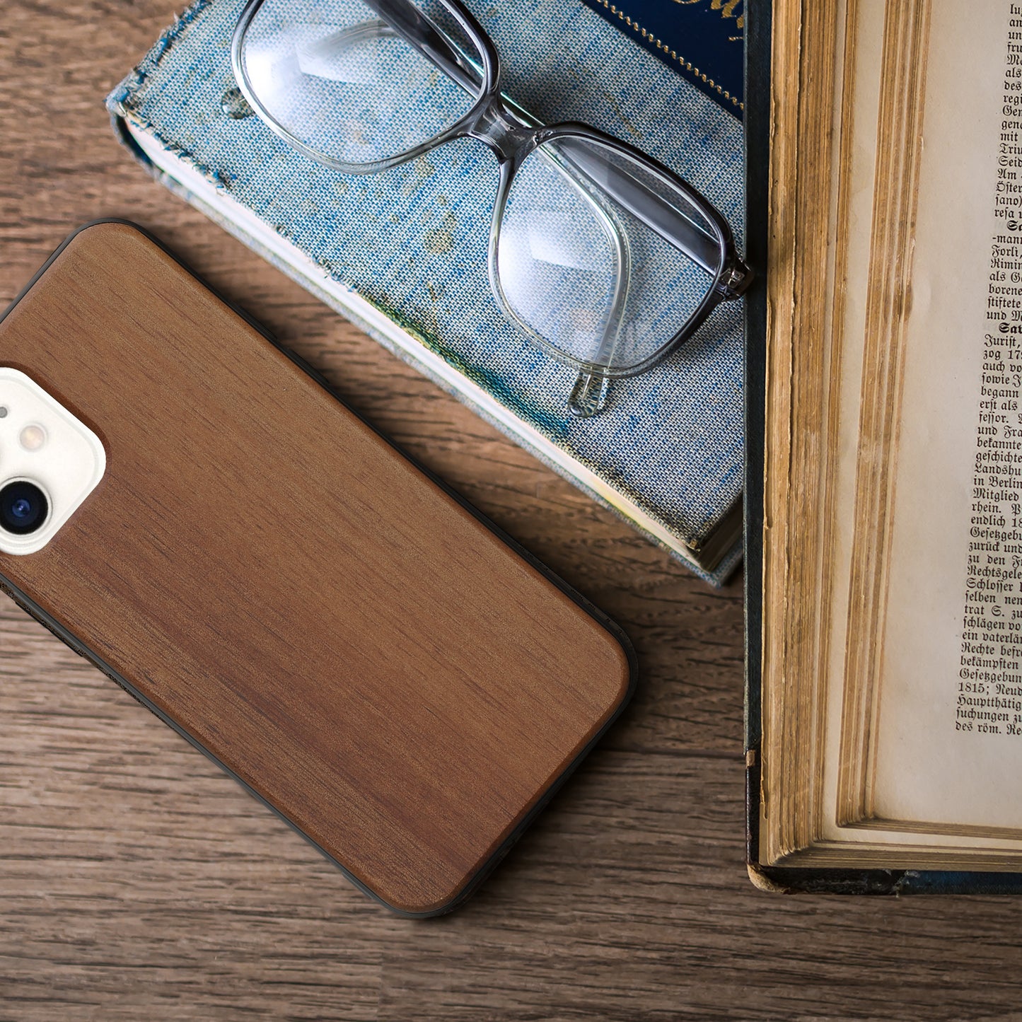 kwmobile Handyhülle für Apple iPhone 12 / iPhone 12 Pro Hülle - Case mit TPU Bumper - Stoßfestes Hardcase - Schutzhülle