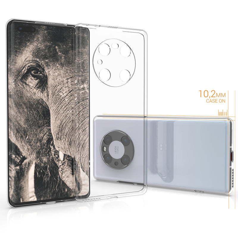 Crystal TPU Hülle für Huawei Mate 40 Pro Transparent