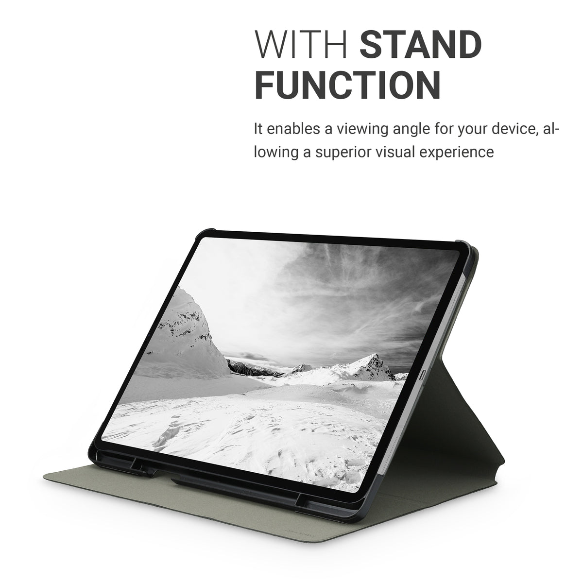Hülle kompatibel mit Apple iPad Air 13" (6. Gen 2024) / iPad Pro 12.9" (2018/2020/2021/2022)