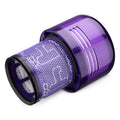 kwmobile Filter für Dyson V11 - Ersatzteile Hochleistungsfilter waschbar wiederverwendbar - kabelloser Staubsauger Zubehör für V11-Reihe Modelle Blau  [dsg01]